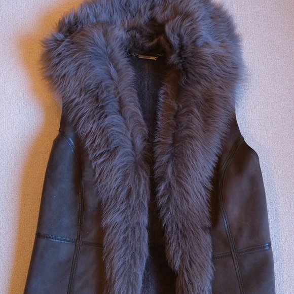 Coats | Elie Tahari Fur Vest | Poshmark